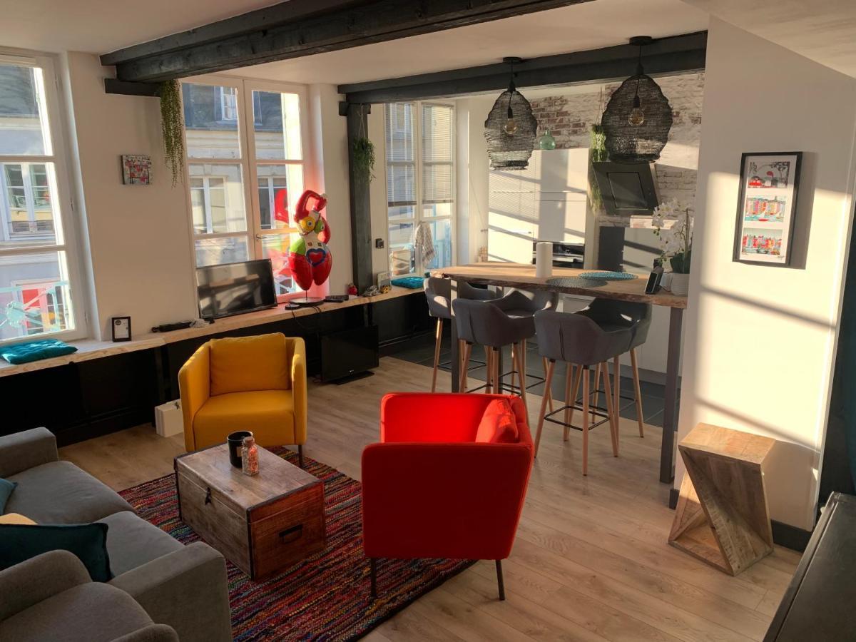 La Loge Des Artistes Apartment Honfleur Luaran gambar